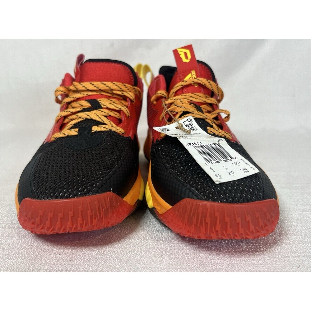 Adidas Dame 8 Mr. Incredibles Basketball Shoes Mens 6.5 Disney Pixar Red Yellow - Picture 6 of 15